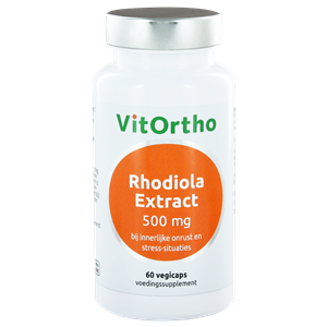Rhodiola extract 500 mg 60 vegicapsules Vitortho