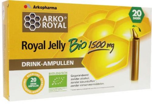 Royal jelly 1500 mg 20 ampullen Arko Royal