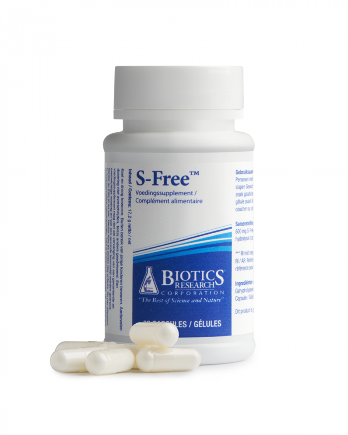 S free 30 capsules Biotics