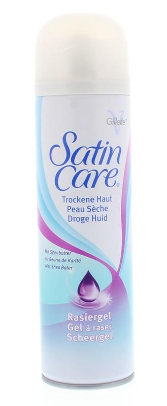 Satin care scheergel dry skin 200 ml Gillette