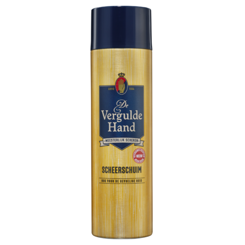 Scheerschuim 250 ml Vergulde hand