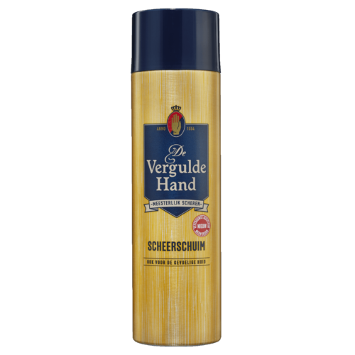 Scheerschuim 50ml Vergulde hand