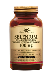 Selenium 100 mcg 100 stuks Solgar
