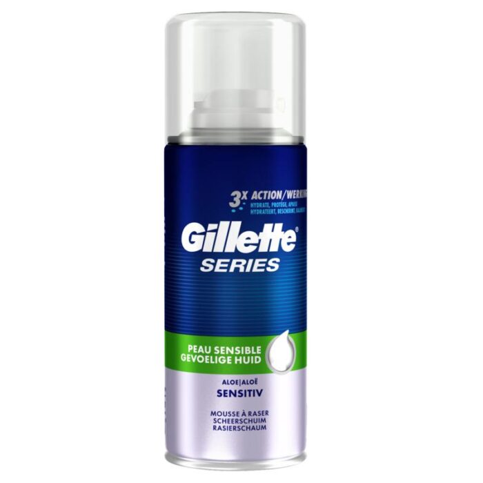 Series scheerschuim gevoelige huid 100ml Gillette