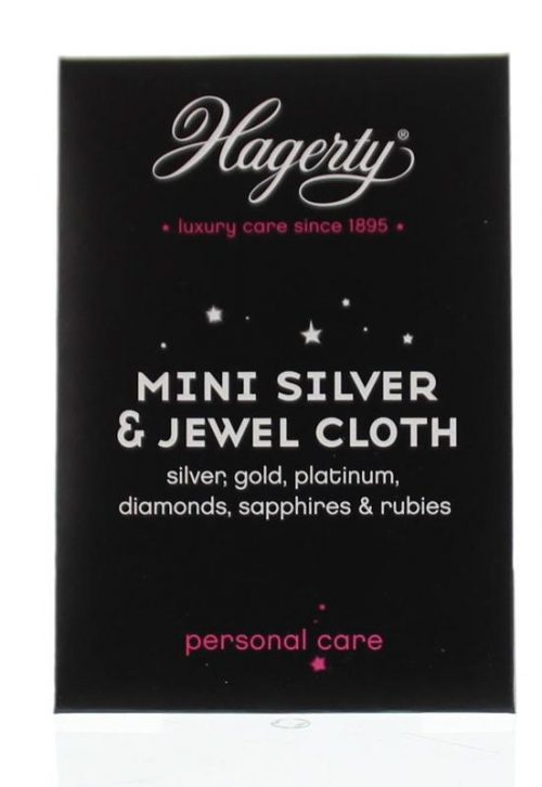 Silver jewel cloth mini 1 stuk Hagerty