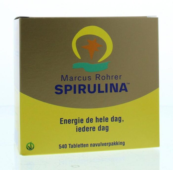 Spirulina 300mg 540 tabetten navul Marcus Rohrer