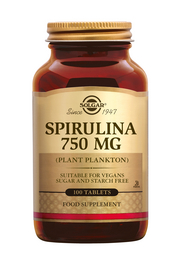 Spirulina 750 mg 80 stuks Solgar
