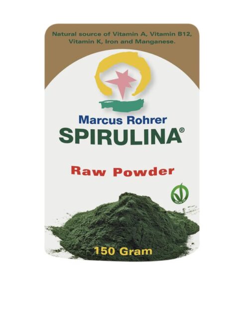 Spirulina poeder 150 gram Marcus Rohrer