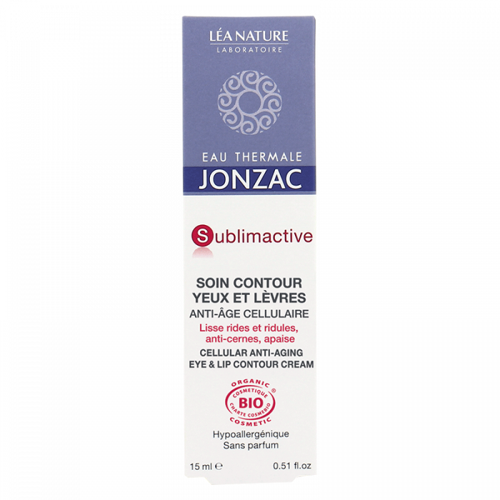 Sublimactive anti-aging contourcreme oog en lip 15 ml Jonzac