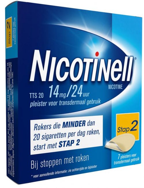 TTS 20 14 mg 7 stuks Nicotinell