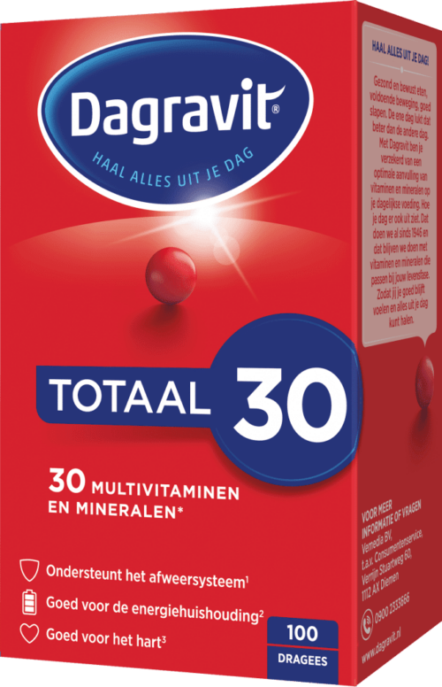 Totaal 30 100 dragees Dagravit