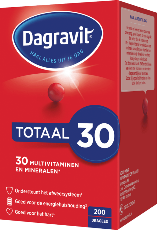 Totaal 30 200 dragees Dagravit