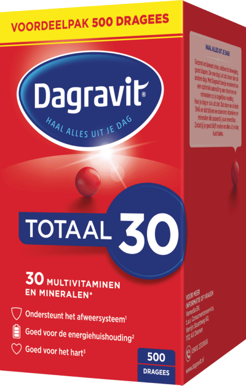 Totaal 30 500 dragees Dagravit