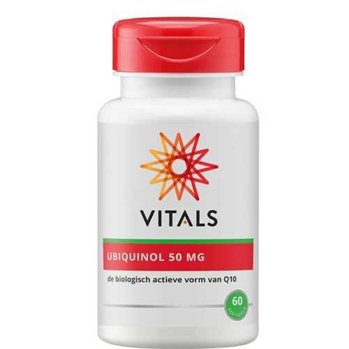 Ubiquinol 50 mg 60 soft gels Vitals