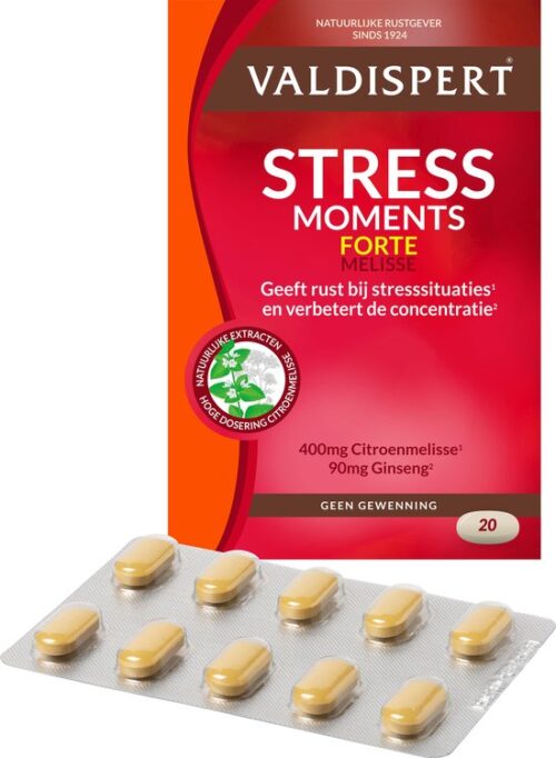 Valdispert Stress moments extra sterk 20 tabletten