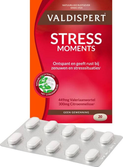 Valdispert stress moments 20 tabletten