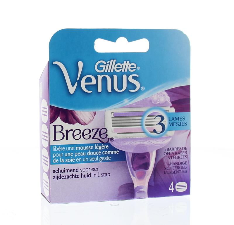 Venus breeze mesjes 4 stuks Gillette
