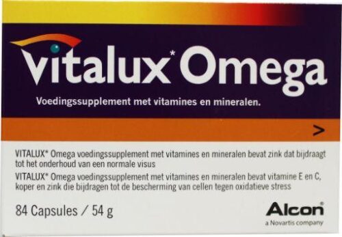 Vitalux Omega 84 capsules