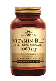 Vitamin B-12 1000 mcg 100 stuks Solgar