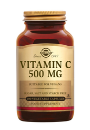 Vitamin C 500 mg 100 stuks Solgar
