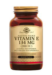 Vitamin E 134 mg/200 IU Complex 50 stuks Solgar