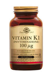 Vitamin K-1 100 mcg 100 stuks Solgar
