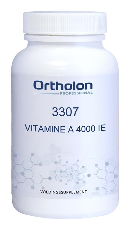 Vitamine A 4000IE 60 vegicapsules 3307 Ortholon Pro