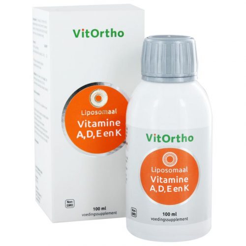 Vitamine A D E en K liposomaal 100 ml Vitortho