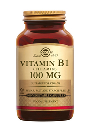 Vitamine B-1 100 mg 100 stuks Solgar
