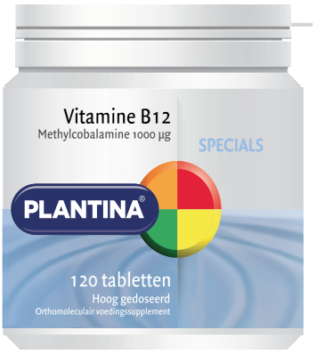 Vitamine B12 120 tabletten Plantina