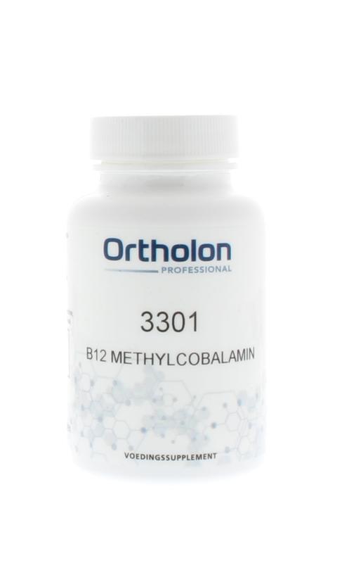 Vitamine B12 methylcobalamine 1000 mcg 60 zuigtabletten Ortholon Pro