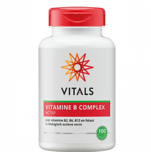 Vitamine B complex actief 100 capsules Vitals