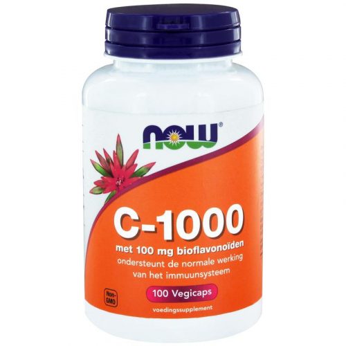 Vitamine C 1000 mg bioflavonoiden 100 vegicapsules NOW