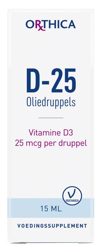 Vitamine D-25 15 ml Orthica