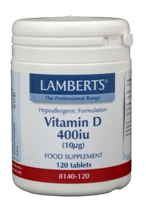 Vitamine D 400IE 10 mcg 120 tabletten Lamberts