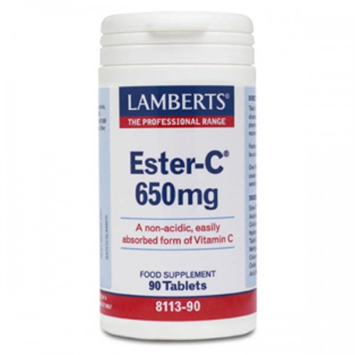 Vitamine ester C 650 mg 90 tabletten Lamberts
