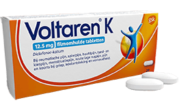 Voltaren K 12.5 mg 10 tablettten