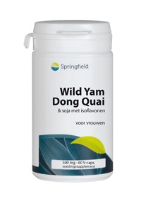 Wild yam / dong quai 60 vegicapsules Springfield
