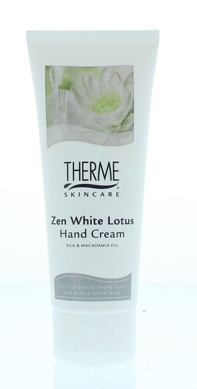 Zen white lotus handcreme 75 ml Therme