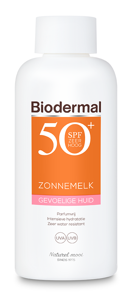 Zonnemelk SPF50+ gevoelige huid 200 ml Biodermal