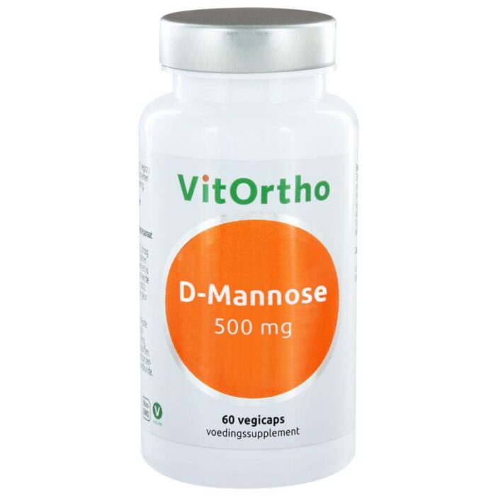 D Mannose 500 mg 60 vegi-caps Vitortho