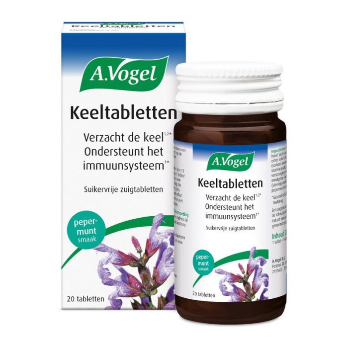 Keeltabletten 20 tabletten Vogel