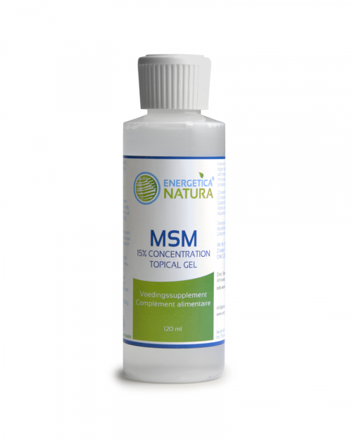 MSM Topical gel 120 ml Energetica Nat