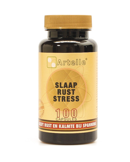Slaap rust stress 100 capsules Artelle