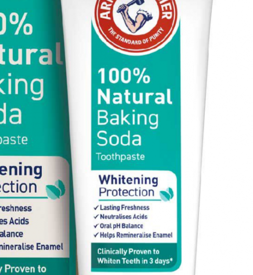 100% natural baking soda tandpasta Whitening protect 75 ml Arm & Hammer