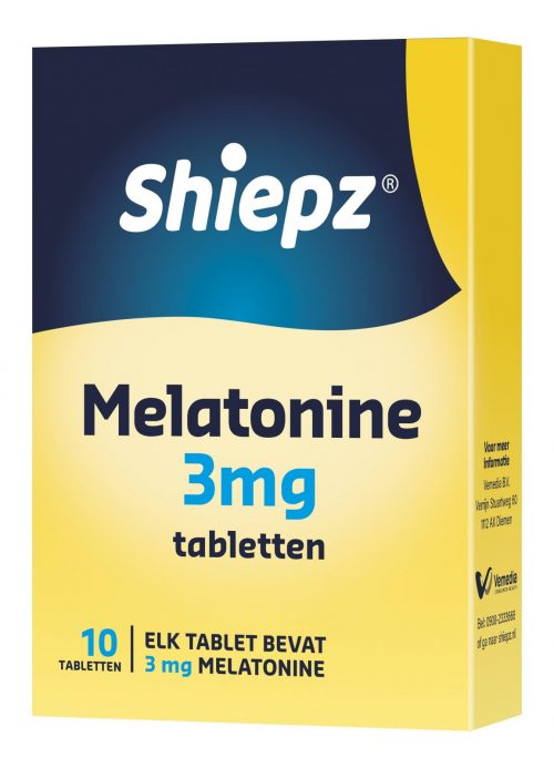 Melatonine 3 mg 10 tabletten Shiepz