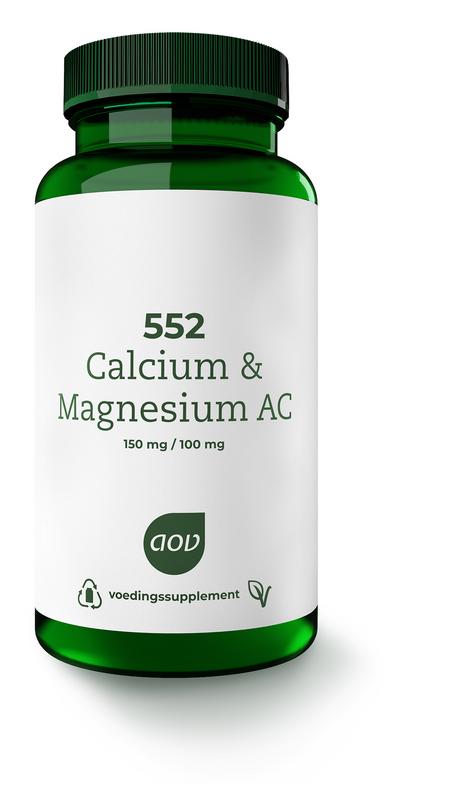 552 Calcium & Magnesium AC 150 mg / 100 mg 60 tabletten AOV