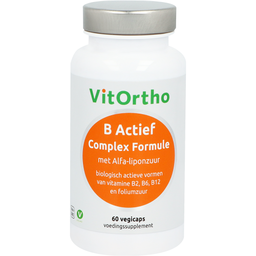 B Actief complex formule met alfa-liponzuur 60 vegicapsules Vitortho