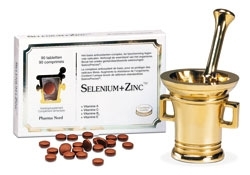 Bio seleen & zink 150 tabletten Pharmanord