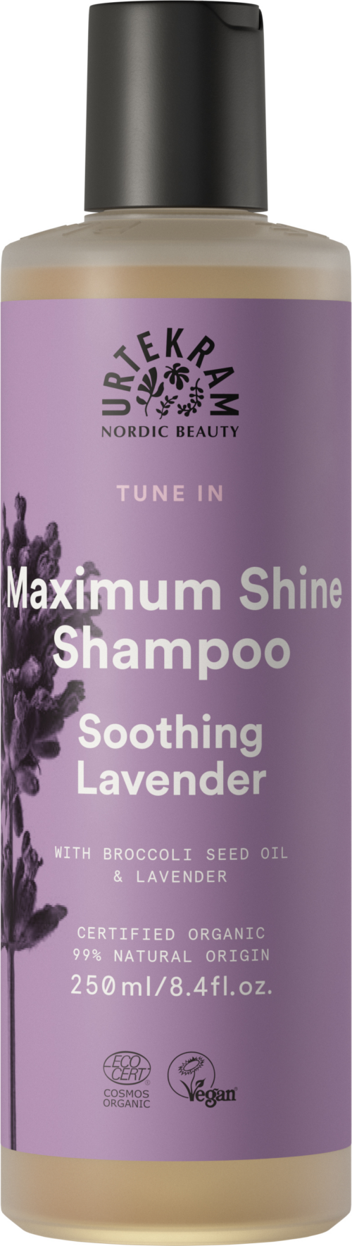 Tune in soothing lavender shampoo 250 ml Urtekram